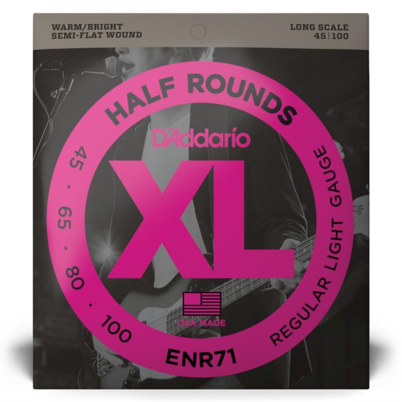 D'Addario ENR71 - Struny do gitary basowej (45-100) - 2 D'Addario ENR71 - Struny do gitary basowej (45-100) - 2