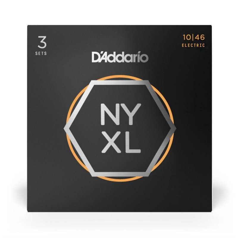 D'Addario NYXL1046-3P - Struny do gitary elektrycznej (10-46, 3 kpl.) - 2 D'Addario NYXL1046-3P - Struny do gitary elektrycznej (10-46, 3 kpl.) - 2