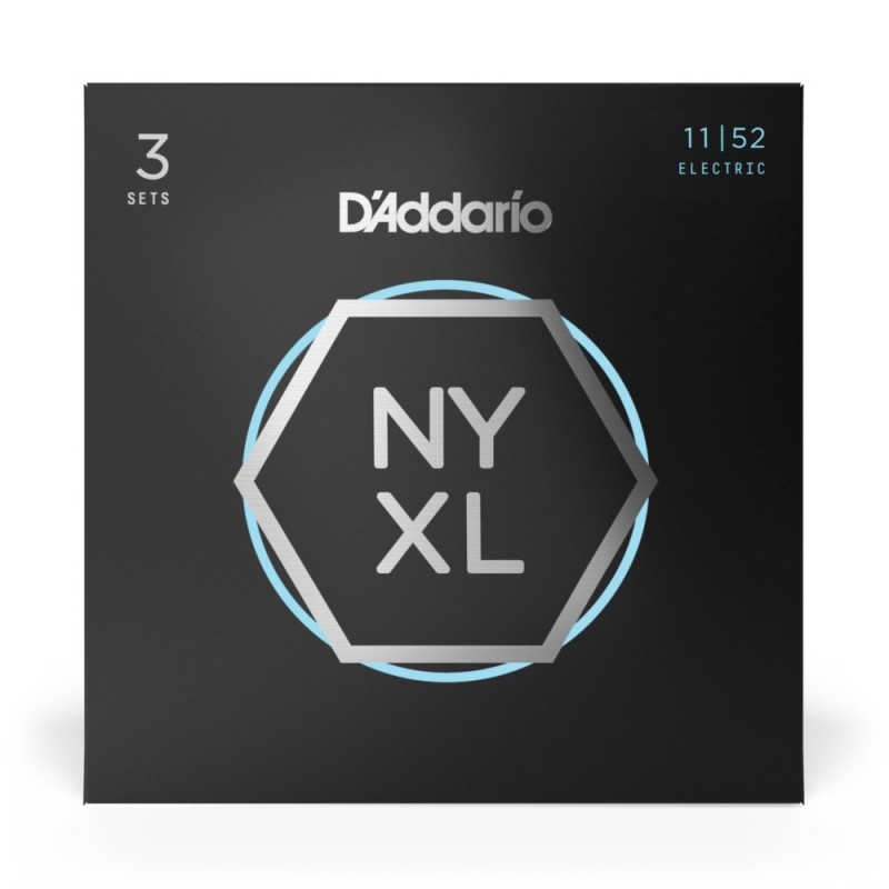D'Addario NYXL1152-3P - Struny do gitary elektrycznej (11-52, 3 kpl.) - 2 D'Addario NYXL1152-3P - Struny do gitary elektrycznej (11-52, 3 kpl.) - 2