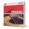 D'Addario EJ17-3D - Struny do gitary akustycznej (13-56, 3 kpl.) - 1 D'Addario EJ17-3D - Struny do gitary akustycznej (13-56, 3 kpl.) - 1