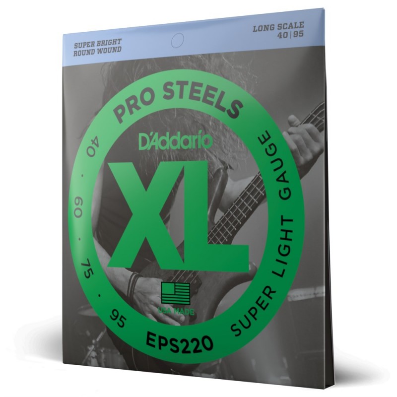 D'Addario EPS220 - Struny do gitary basowej (40-95) - 1 D'Addario EPS220 - Struny do gitary basowej (40-95) - 1
