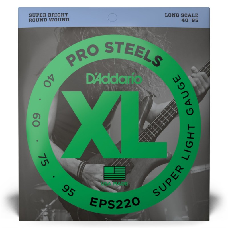 D'Addario EPS220 - Struny do gitary basowej (40-95) - 2 D'Addario EPS220 - Struny do gitary basowej (40-95) - 2
