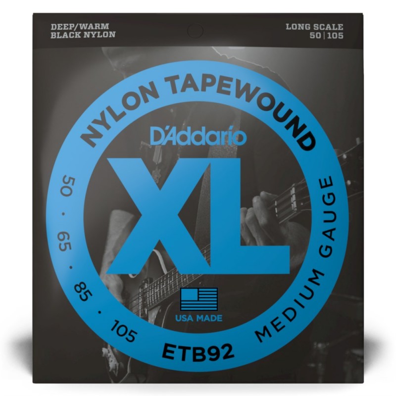 D'Addario ETB92 - Struny do gitary basowej (50-105) - 2 D'Addario ETB92 - Struny do gitary basowej (50-105) - 2