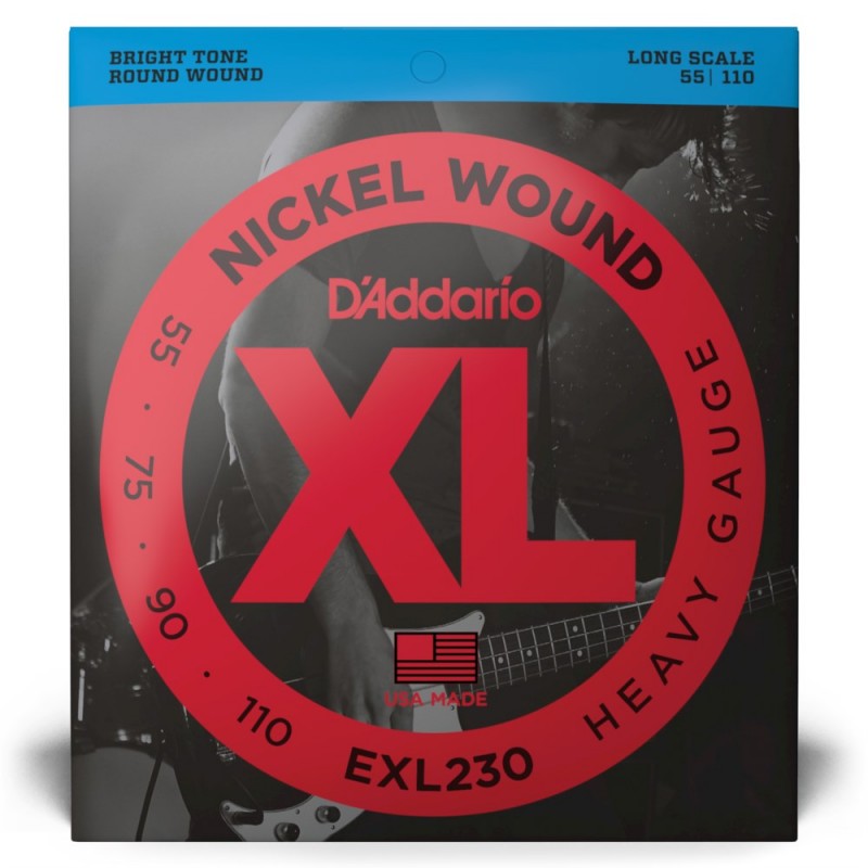 D'Addario EXL230 - Struny do gitary basowej (55-110) - 2