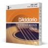 D'Addario EJ15-3D - Struny do gitary akustycznej (10-47, 3 kpl.) - 1 D'Addario EJ15-3D - Struny do gitary akustycznej (10-47, 3 kpl.) - 1
