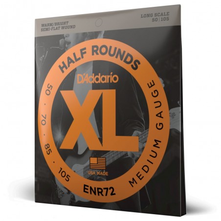 D'Addario ENR72 - Struny do gitary basowej (50-105) - 1