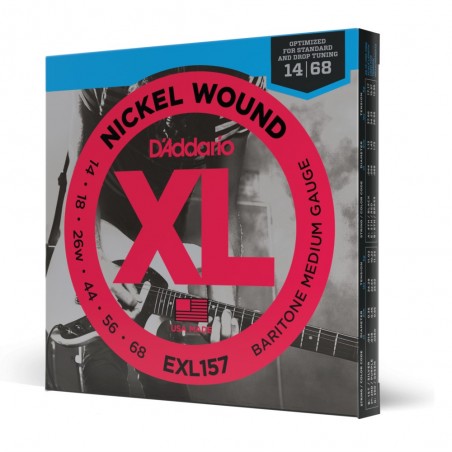 D'Addario EXL157 - Struny do gitary elektrycznej (14-68) - 1