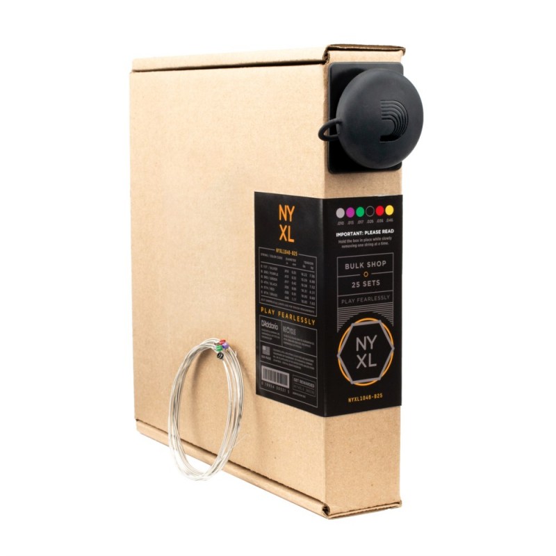 D'Addario NYXL1046-B25 - Struny do gitary elektrycznej (10-46, 25 kpl.) - 1 D'Addario NYXL1046-B25 - Struny do gitary elektrycznej (10-46, 25 kpl.) - 1