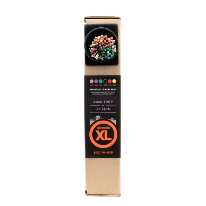 D'Addario EXL110-B25 - Struny do gitary elektrycznej (10-46, 25 kpl.) - 2 D'Addario EXL110-B25 - Struny do gitary elektrycznej (10-46, 25 kpl.) - 2