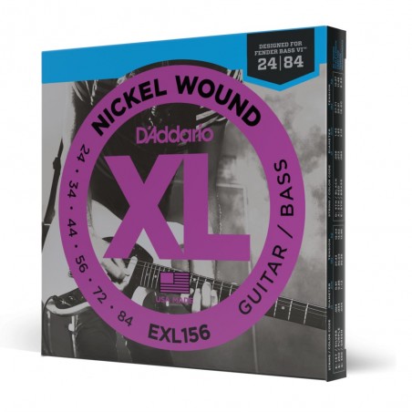 D'Addario EXL156 - Struny gitarowe (24-84) - 1