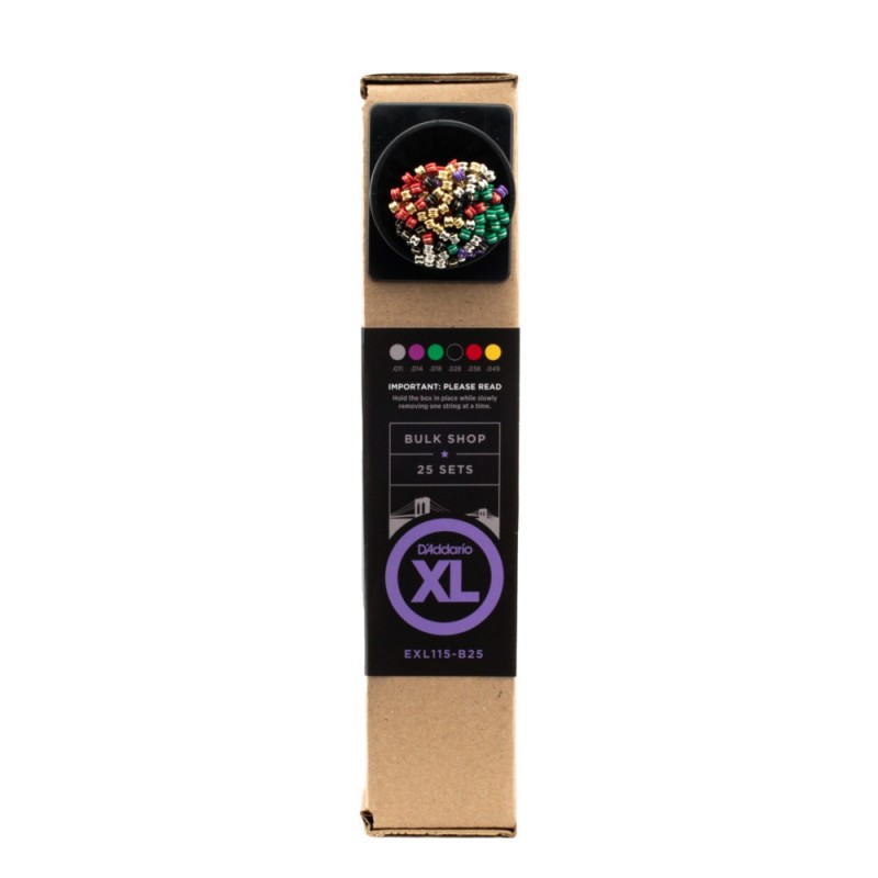 D'Addario EXL115-B25 - Struny do gitary elektrycznej (11-49, 25 kpl.) - 2 D'Addario EXL115-B25 - Struny do gitary elektrycznej (11-49, 25 kpl.) - 2