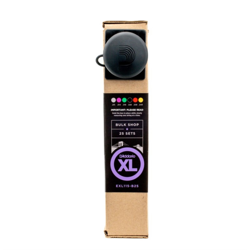 D'Addario EXL115-B25 - Struny do gitary elektrycznej (11-49, 25 kpl.) - 3 D'Addario EXL115-B25 - Struny do gitary elektrycznej (11-49, 25 kpl.) - 3