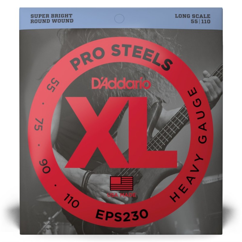D'Addario EPS230 - Struny do gitary basowej (55-110) - 2 D'Addario EPS230 - Struny do gitary basowej (55-110) - 2