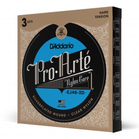 D'Addario EJ46-3D - Struny do gitary klasycznej (3 kpl.) - 1