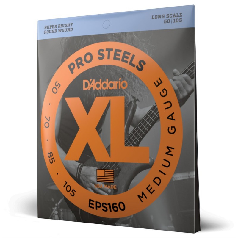 D'Addario EPS160 - Struny do gitary basowej (50-105) - 1 D'Addario EPS160 - Struny do gitary basowej (50-105) - 1