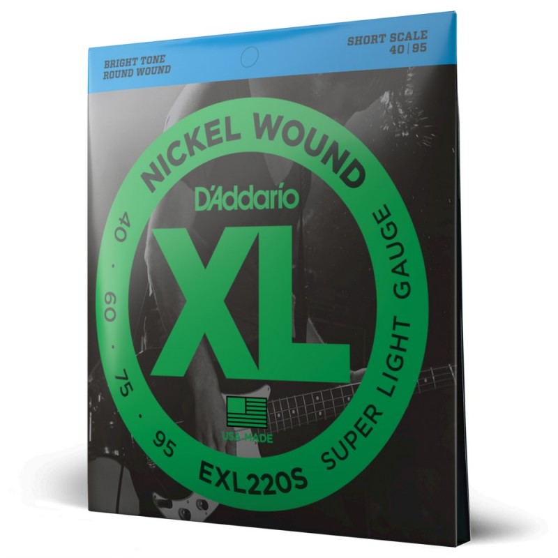 D'Addario EXL220S - Struny do gitary basowej (40-95) - 1 D'Addario EXL220S - Struny do gitary basowej (40-95) - 1