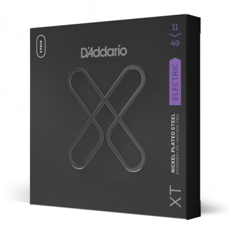 D'Addario XTE1149-3P XT - Struny do elektryka (11-49, 3 kpl.) - 1