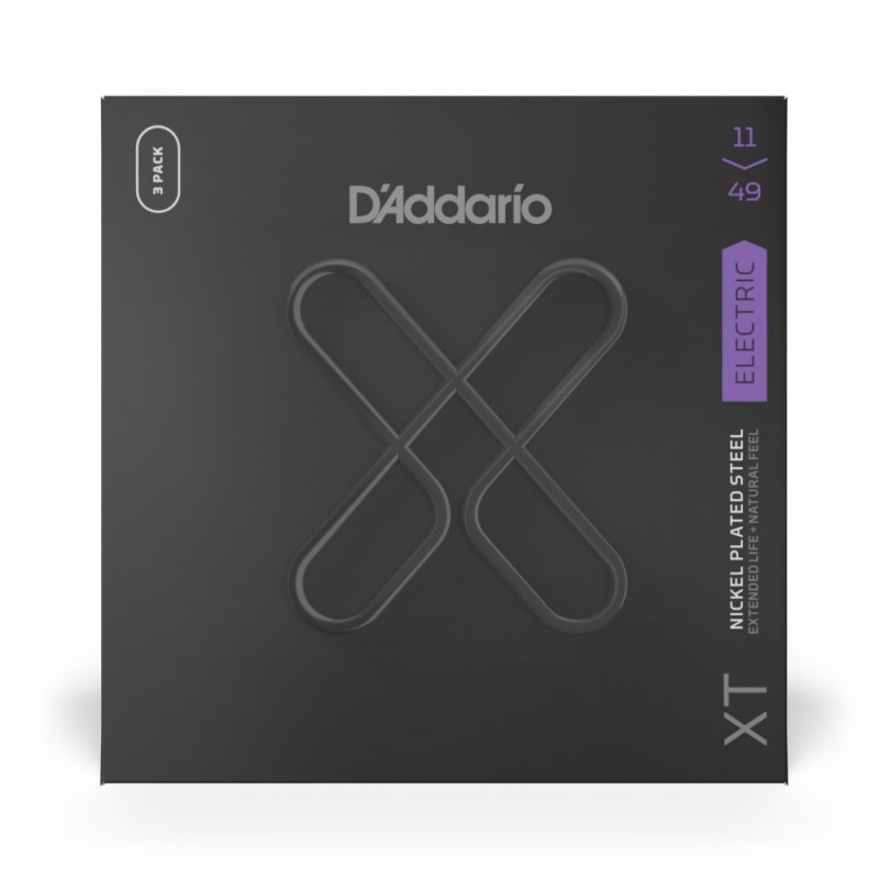D'Addario XTE1149-3P XT - Struny do elektryka (11-49, 3 kpl.) - 2 D'Addario XTE1149-3P XT - Struny do elektryka (11-49, 3 kpl.) - 2