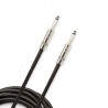 D'Addario PW-BG-15BK - Kabel instrumentalny z oplotem (czarny) - 1 D'Addario PW-BG-15BK - Kabel instrumentalny z oplotem (czarny) - 1