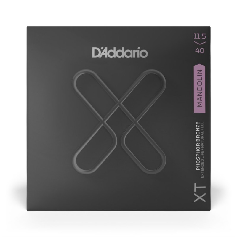 D'Addario XTM11540 XT - Struny do mandoliny (11.5-40) - 2 D'Addario XTM11540 XT - Struny do mandoliny (11.5-40) - 2