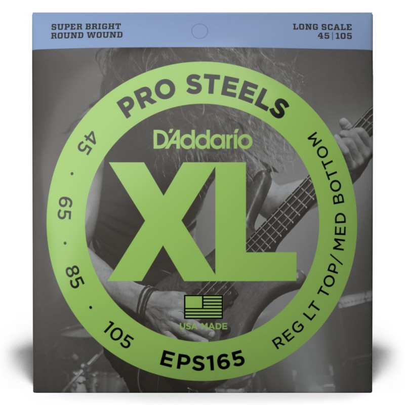D'Addario EPS165 - Struny do gitary basowej (45-105) - 2 D'Addario EPS165 - Struny do gitary basowej (45-105) - 2