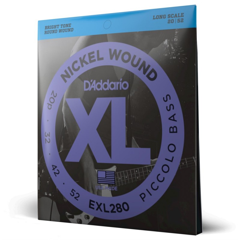 D'Addario EXL280 - Struny do gitary basowej (20-52) - 1
