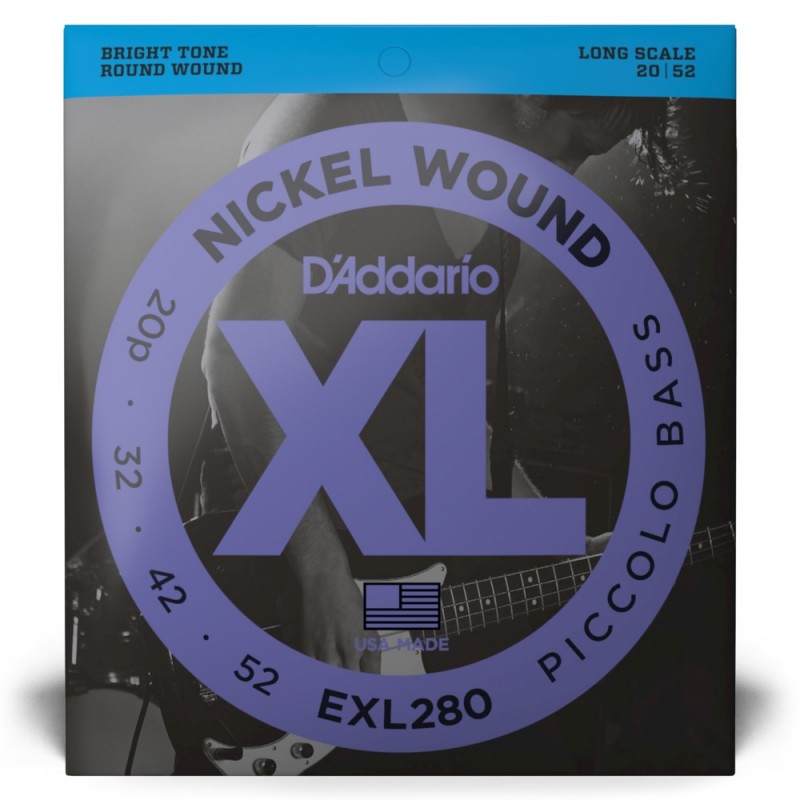 D'Addario EXL280 - Struny do gitary basowej (20-52) - 2