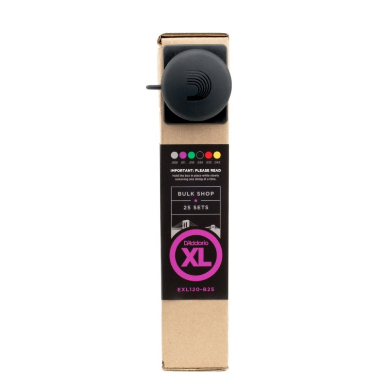 D'Addario EXL120-B25 - Struny do gitary elektrycznej (09-42, 25 kpl.) - 3 D'Addario EXL120-B25 - Struny do gitary elektrycznej (09-42, 25 kpl.) - 3