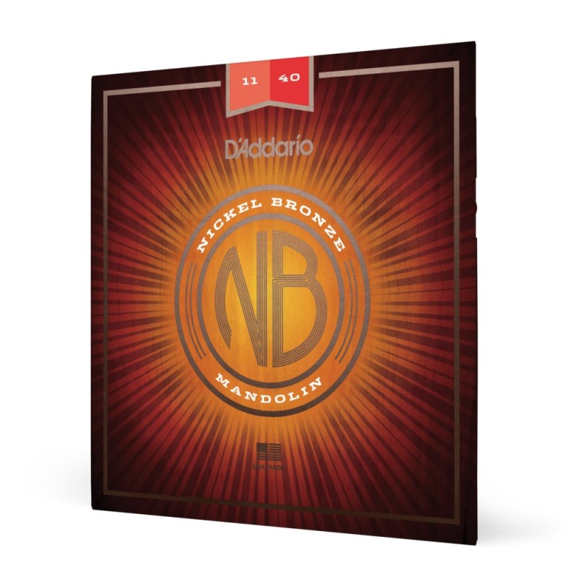 D'Addario NBM1140 - Struny do mandoliny (11-40) - 1 D'Addario NBM1140 - Struny do mandoliny (11-40) - 1