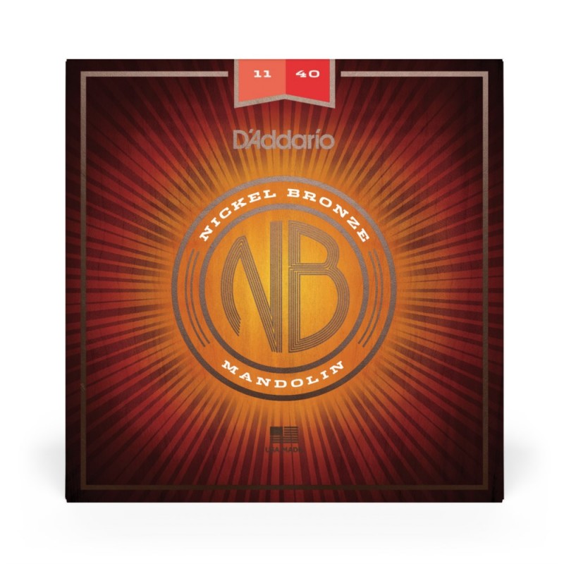 D'Addario NBM1140 - Struny do mandoliny (11-40) - 2 D'Addario NBM1140 - Struny do mandoliny (11-40) - 2
