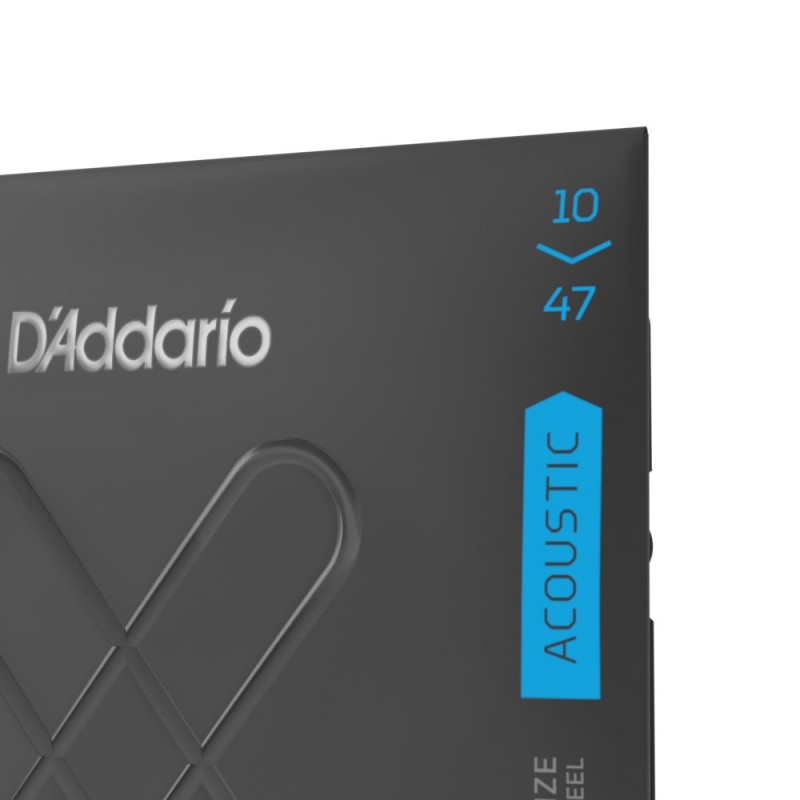 D'Addario XTAPB1047-12 - Struny do gitary akustycznej 12-strunowe (10-47) - 4 D'Addario XTAPB1047-12 - Struny do gitary akustycznej 12-strunowe (10-47) - 4