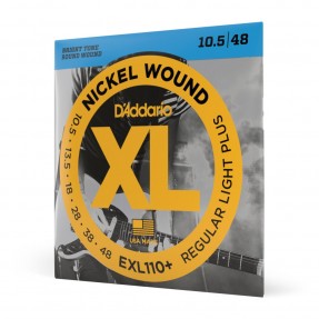 D'Addario EXL110+ - Struny do gitary elektrycznej (10.5-48) - 1