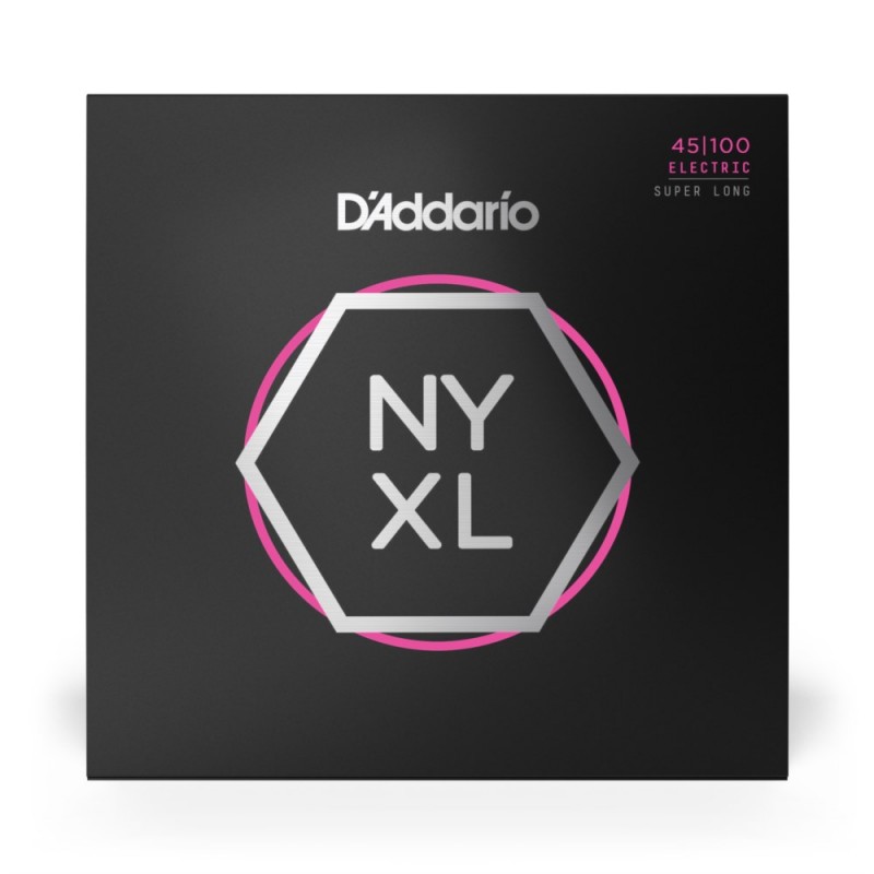 D'Addario NYXL45100SL - Struny do gitary basowej (45-100) - 2 D'Addario NYXL45100SL - Struny do gitary basowej (45-100) - 2