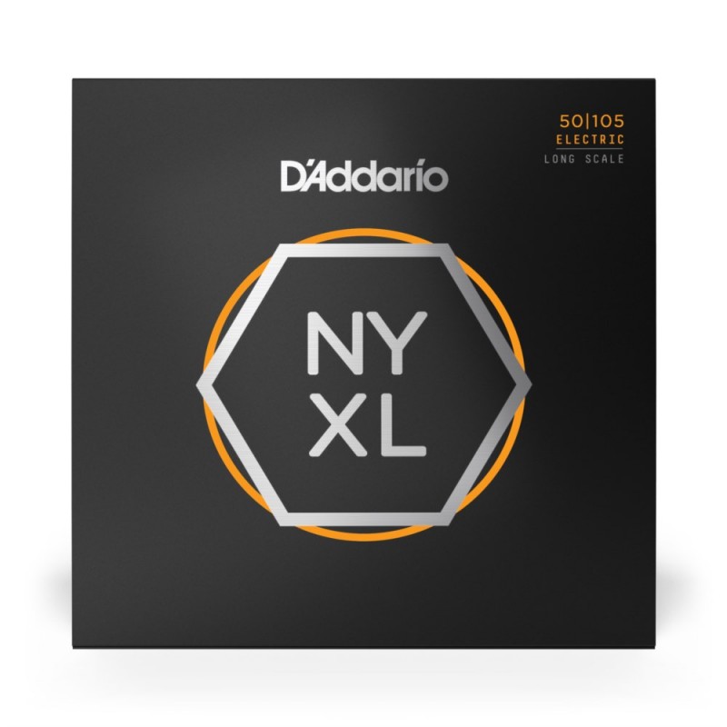 D'Addario NYXL50105 - Struny do gitary basowej (50-105) - 2 D'Addario NYXL50105 - Struny do gitary basowej (50-105) - 2