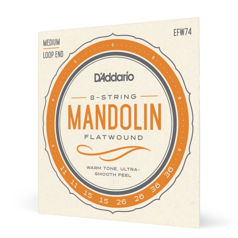 D'Addario EFW74 - Struny do mandoliny (11-36) - 1 D'Addario EFW74 - Struny do mandoliny (11-36) - 1