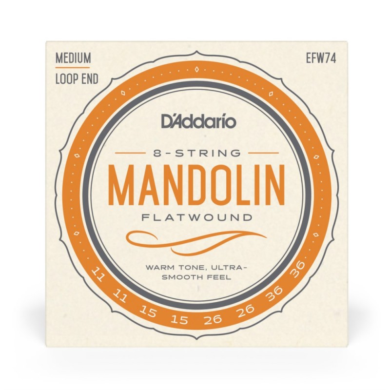 D'Addario EFW74 - Struny do mandoliny (11-36) - 2 D'Addario EFW74 - Struny do mandoliny (11-36) - 2