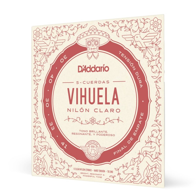 D'Addario MV10H - Struny Vihuela - 1 D'Addario MV10H - Struny Vihuela - 1