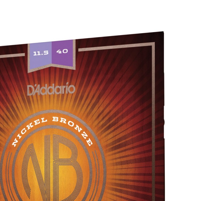 D'Addario NBM11540 - Struny do mandoliny (11.5-40) - 4 D'Addario NBM11540 - Struny do mandoliny (11.5-40) - 4