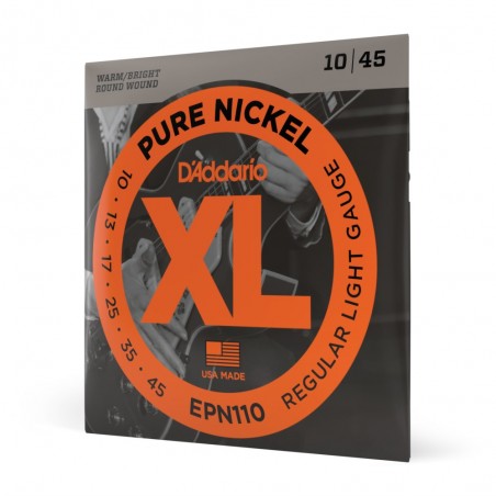 D'Addario EPN110 - Struny do gitary elektrycznej (10-45) - 1
