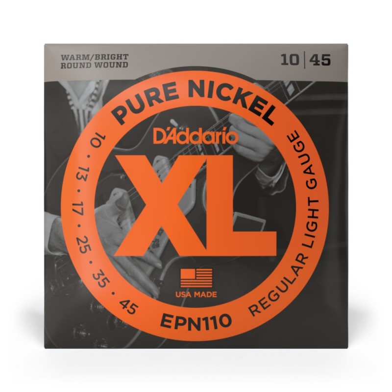 D'Addario EPN110 - Struny do gitary elektrycznej (10-45) - 2 D'Addario EPN110 - Struny do gitary elektrycznej (10-45) - 2