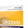 D'Addario EJ19 - Struny do gitary akustycznej (12-56) - 4 D'Addario EJ19 - Struny do gitary akustycznej (12-56) - 4