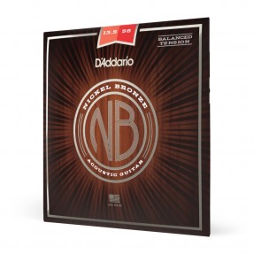 D'Addario NB13556BT - Struny do gitary akustycznej (13.5-56) - 1