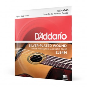 D'Addario EJ84M - Struny do gitary akustycznej (11-45) - 1
