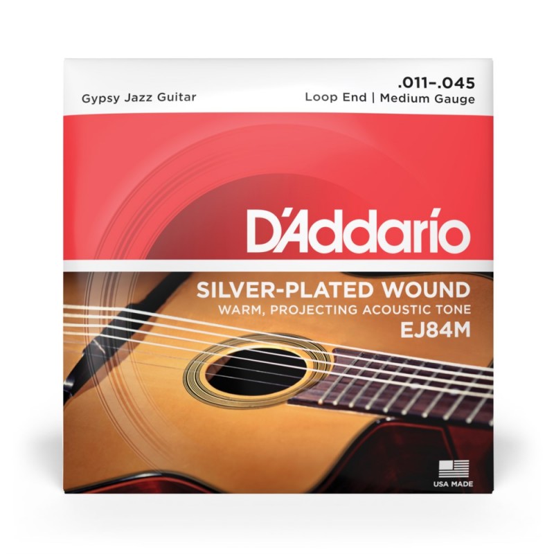 D'Addario EJ84M - Struny do gitary akustycznej (11-45) - 2 D'Addario EJ84M - Struny do gitary akustycznej (11-45) - 2