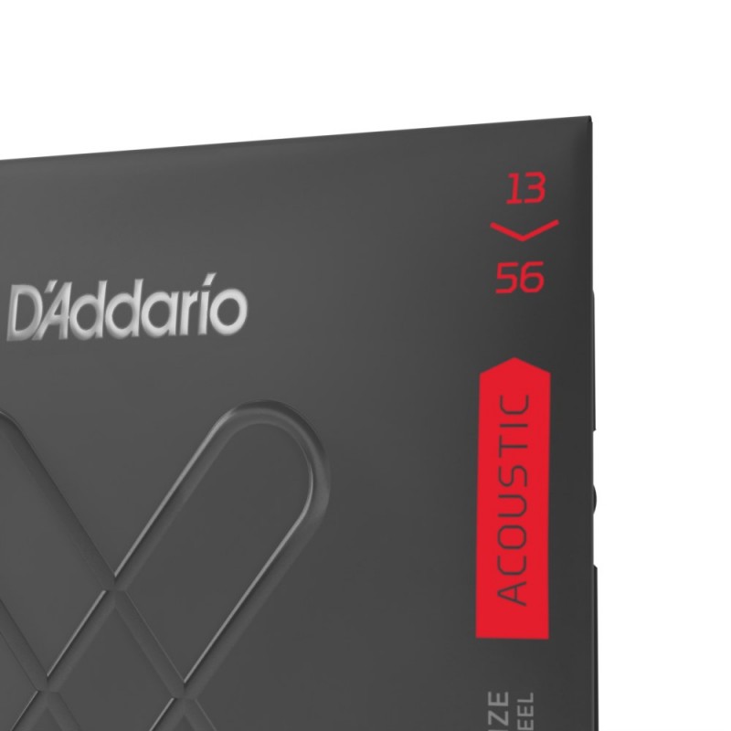D'Addario XTABR1356 - Struny do gitary akustycznej (13-56) - 4 D'Addario XTABR1356 - Struny do gitary akustycznej (13-56) - 4