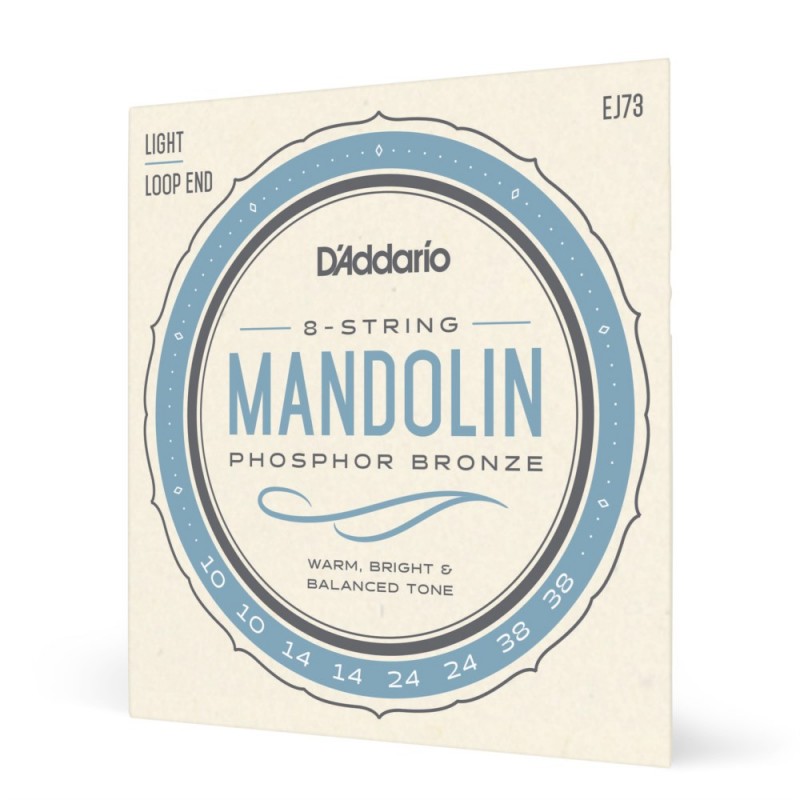 D'Addario EJ73 - Struny do mandoliny (10-38) - 1 D'Addario EJ73 - Struny do mandoliny (10-38) - 1