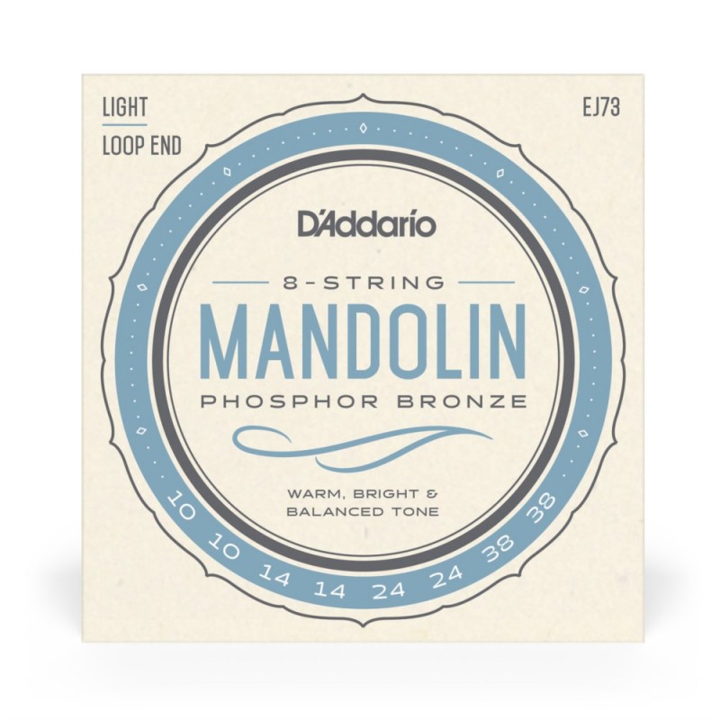 D'Addario EJ73 - Struny do mandoliny (10-38) - 2 D'Addario EJ73 - Struny do mandoliny (10-38) - 2