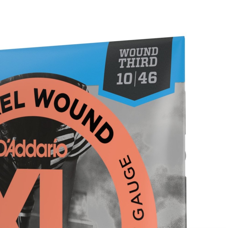 D'Addario EXL110W - Struny do gitary elektrycznej (10-46) - 4 D'Addario EXL110W - Struny do gitary elektrycznej (10-46) - 4