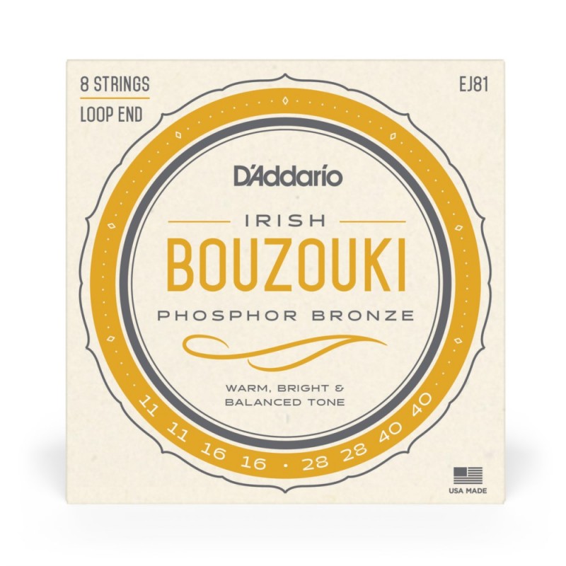 D'Addario EJ81 - Struny do Irish Bouzouki - 2 D'Addario EJ81 - Struny do Irish Bouzouki - 2