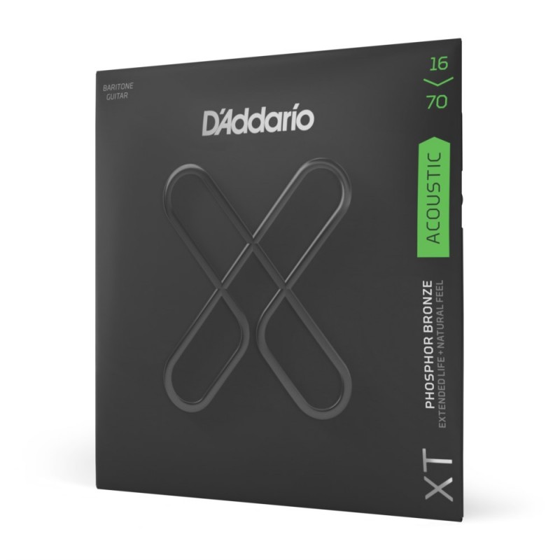 D'Addario XTAPB1670 XT - Struny do gitary akustycznej barytonowej (16-70) - 1 D'Addario XTAPB1670 XT - Struny do gitary akustycznej barytonowej (16-70) - 1